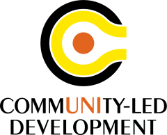 CommUNIty-Led Development Logo